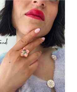 Accessori Fendi | Anello Fendi Fiore Oro