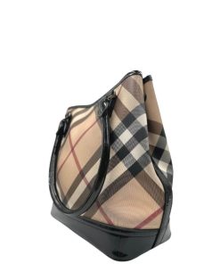 Borse Burberry | Shopper Burberry Tartan Beige