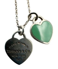 Accessori Tiffany&Co. | Tiffany&Co. Collana Con Cuori Argento