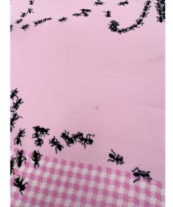 Accessori Moschino | Foulard Moschino Formiche Rosa