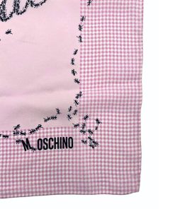 Accessori Moschino | Foulard Moschino Formiche Rosa