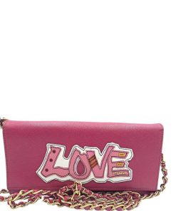 Borse Prada | Wallet Prada Love Saffiano Rosa