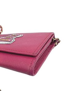 Borse Prada | Wallet Prada Love Saffiano Rosa