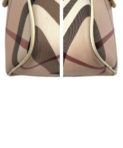 Borse Burberry | Bauletto Burberry Tartan Beige