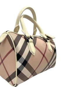 Borse Burberry | Bauletto Burberry Tartan Beige