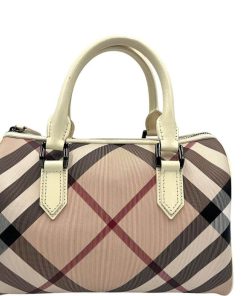 Borse Burberry | Bauletto Burberry Tartan Beige