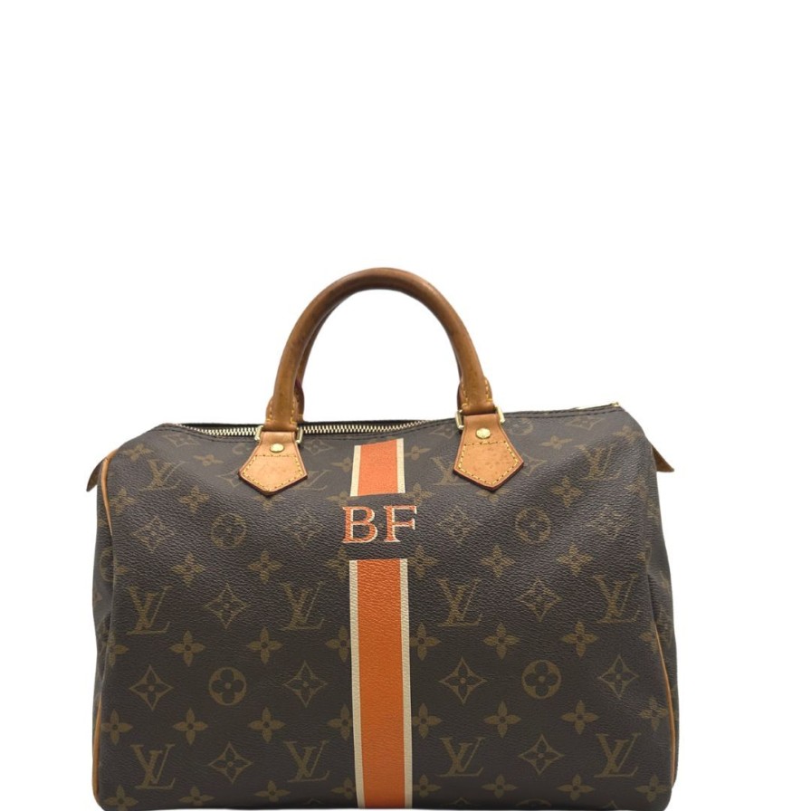 Borse Louis Vuitton | Bauletto Speedy Lv Personalizzato Marrone