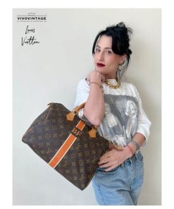 Borse Louis Vuitton | Bauletto Speedy Lv Personalizzato Marrone