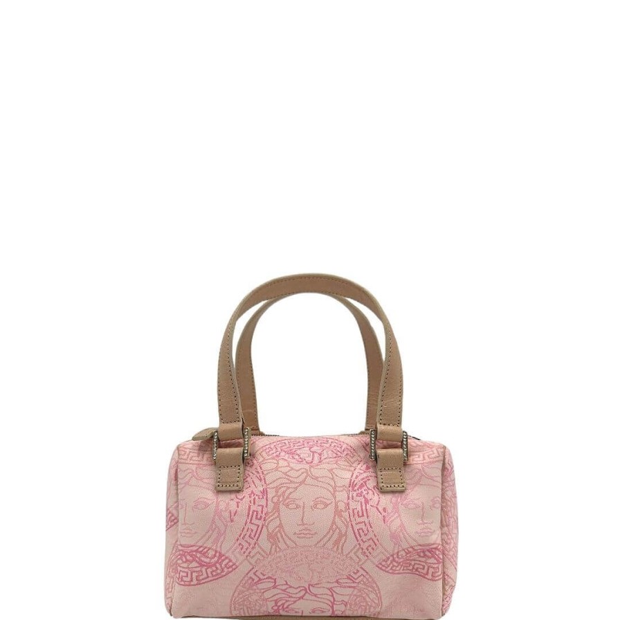 Borse Versace | Mini Bauletto Versace Rosa