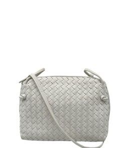 Borse Bottega Veneta | Tracolla Bottega Veneta Bianco