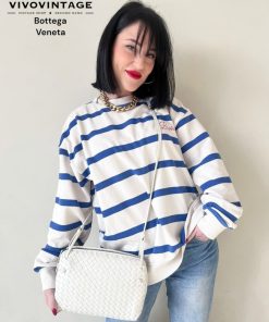 Borse Bottega Veneta | Tracolla Bottega Veneta Bianco