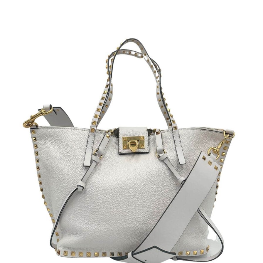 Borse Valentino Garavani | Valentino Garavani Bag Rockstud Bianco