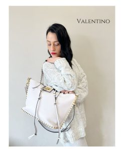 Borse Valentino Garavani | Valentino Garavani Bag Rockstud Bianco