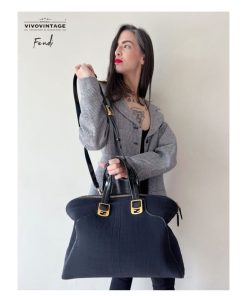 Borse Fendi | Borsa Con Tracolla Fendi Nero