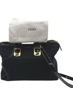 Borse Fendi | Borsa Con Tracolla Fendi Nero