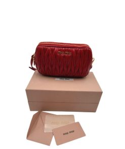 Borse Miu Miu | Pochette Miu Miu Rosso