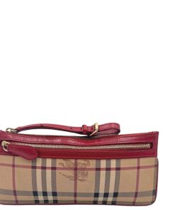 Borse Burberry | Pochette Burberry Tartan Beige