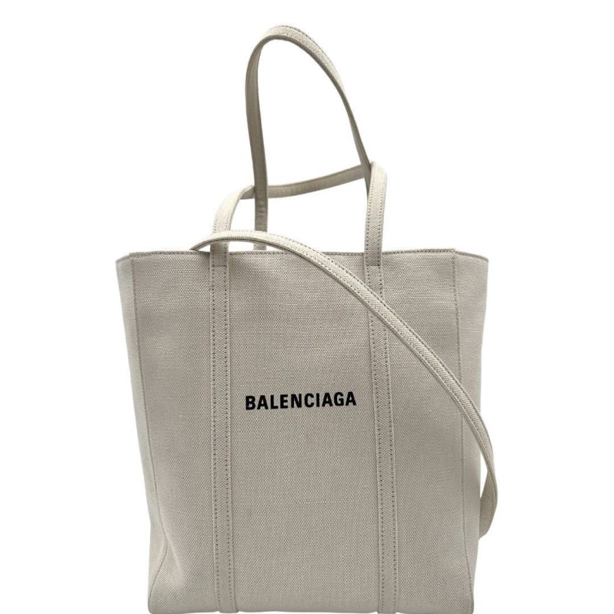 Borse Balenciaga | Secchiello Balenciaga Tessuto Bianco