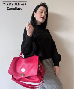 Borse Zanellato | Borsa Postina Zanellato M Rosso