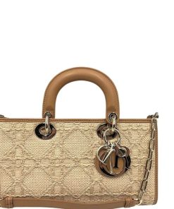 Borse Dior | Dior Lady D-Joy Rafia Beige