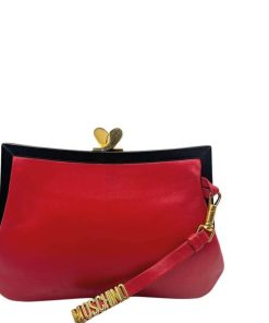 Borse Moschino | Pochette Moschino Rosso