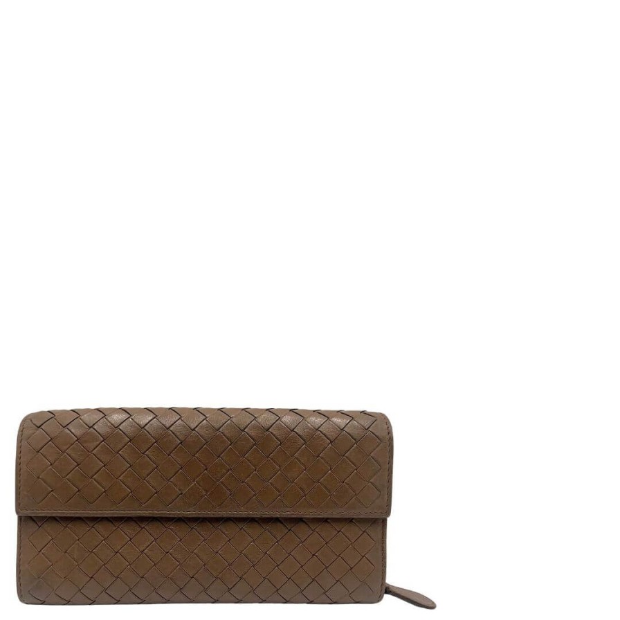 Accessori Bottega Veneta | Portafoglio Bottega Veneta Marrone