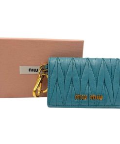 Accessori Miu Miu | Portachiavi Miu Miu Blu