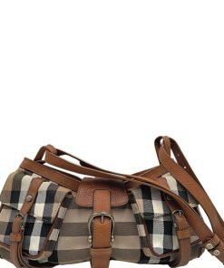 Borse Burberry | Borsa Burberry Tartan Marrone