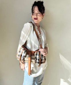 Borse Burberry | Borsa Burberry Tartan Marrone