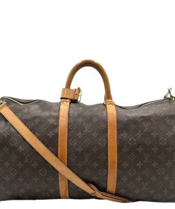 Borse Louis Vuitton | Keepall Lv 55 Bandouliere Marrone