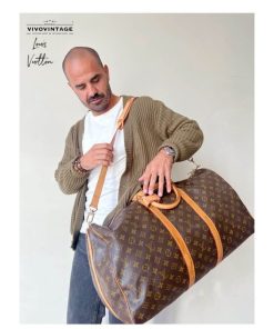 Borse Louis Vuitton | Keepall Lv 55 Bandouliere Marrone