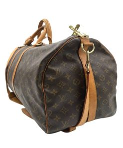 Borse Louis Vuitton | Keepall Lv 55 Bandouliere Marrone