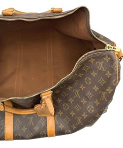 Borse Louis Vuitton | Keepall Lv 55 Bandouliere Marrone