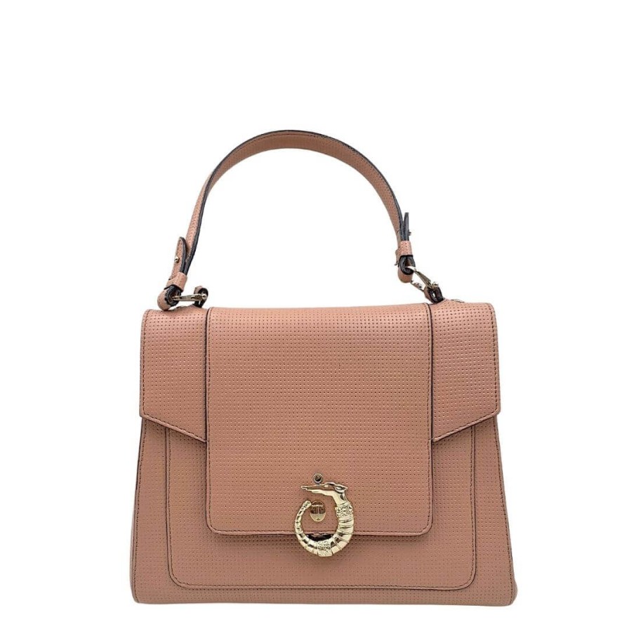 Borse Trussardi | Borsa A Spalla Trussardi Rosa