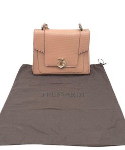 Borse Trussardi | Borsa A Spalla Trussardi Rosa